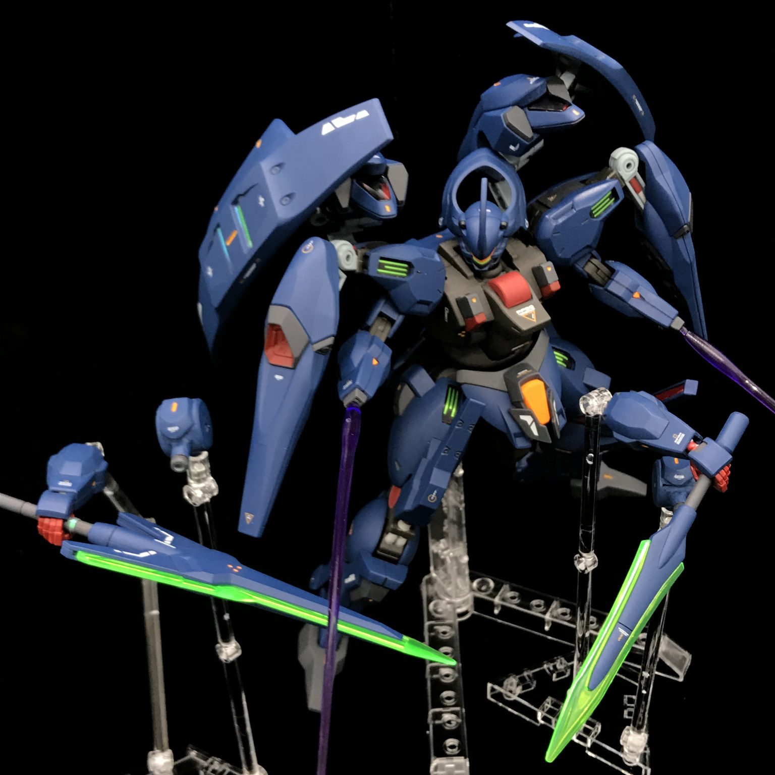 HG 1/144 ダリルバルデ ＋ HG 1/144 ガンダムファラクト｜ジェリド