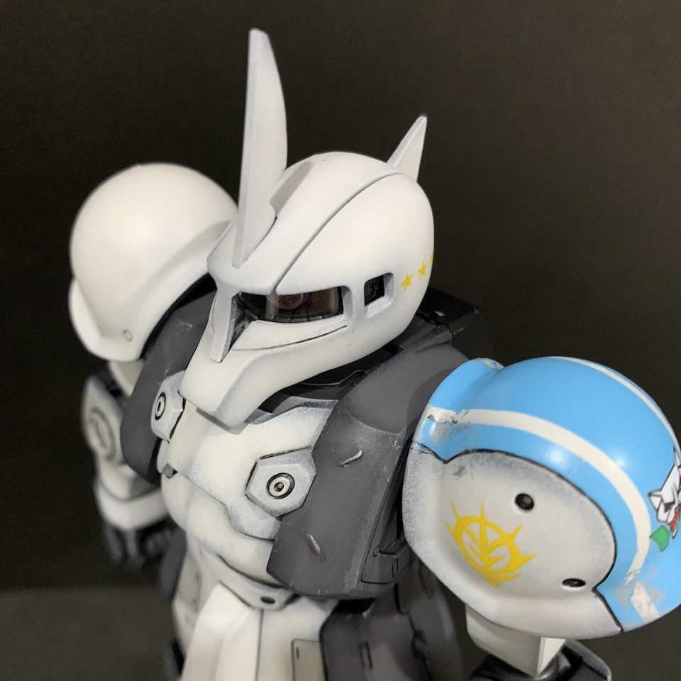 MG MS-05 シン・マツナガ専用ザクⅠ｜takさんのガンプラ作品｜GUNSTA