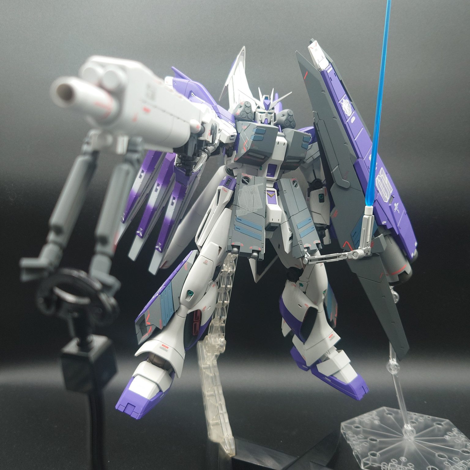 過去作 MG HI-νガンダム＋HWS｜Totaさんのガンプラ作品｜GUNSTA
