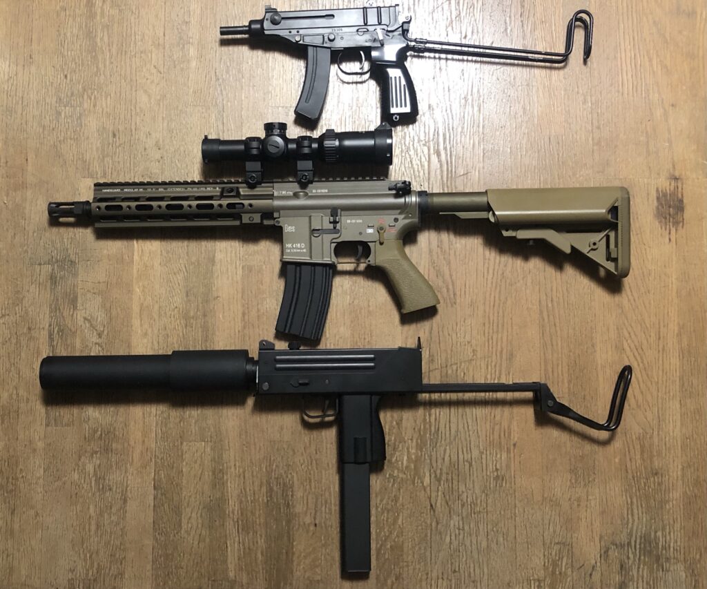 東京マルイMAC10にスコープを載せてみた。ケイホビー.マウントベース編