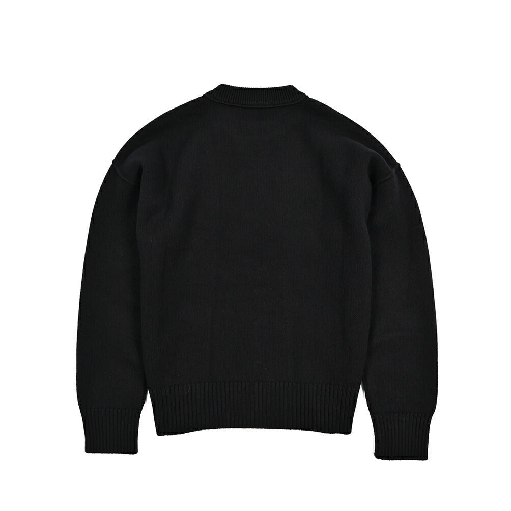 SALE｜AMI PARIS アミパリス / ヴァージンウール100% ワンポイント