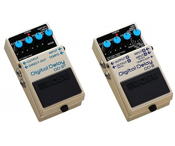 ディレイ】-BOSS-世界中のギタリストから支持されている”DD-3”が”DD-3T