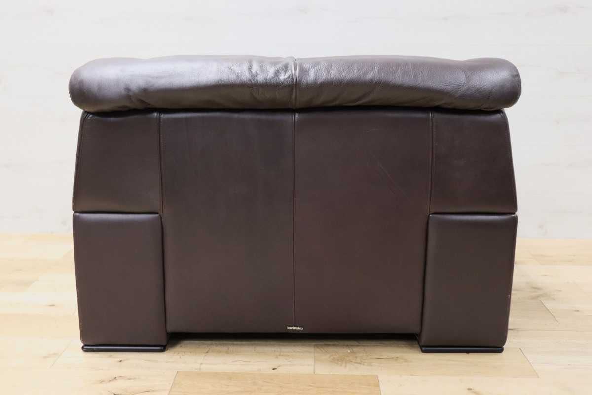 GMFN10C○karimoku / カリモク 1人掛けソファ シングルソファ 総本革