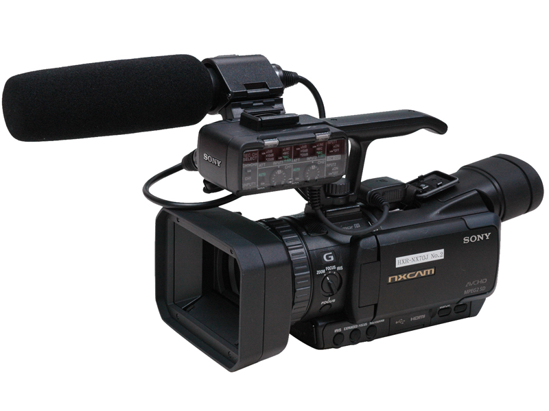 カメラ機材 | NXCAM | HXR-NX70J | 商品詳細 | はんぷ株式会社｜映像