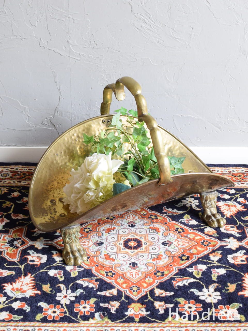 フランスで見つけたアンティークのミルク缶、おしゃれに使える傘立て(x