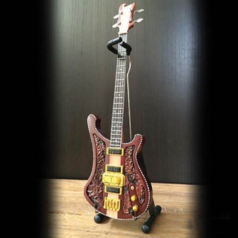 Lemmy Signature Carved Bass - Miniature Guitar Replica Collectible