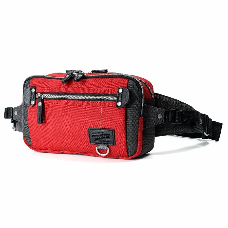 公式】 MOUSTACHE ウエストバッグ ポリエステル×合皮 JJL-0321