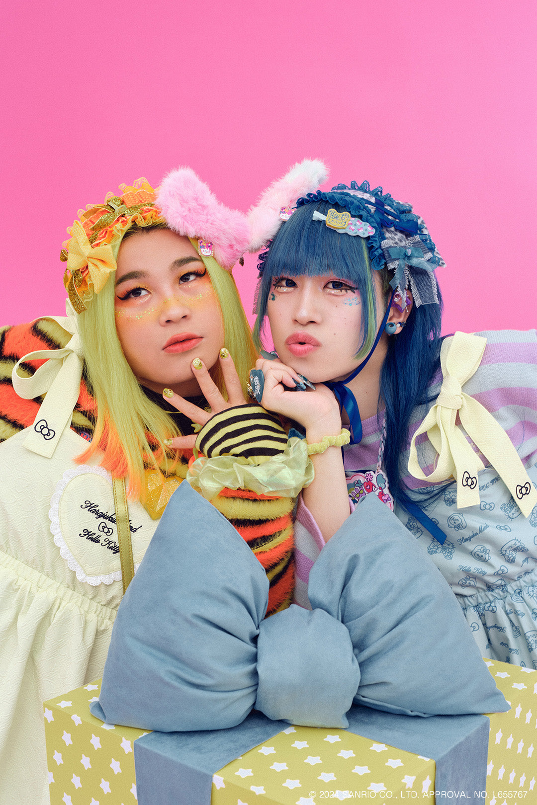 ハローキティリバーシブルリボンワンピース