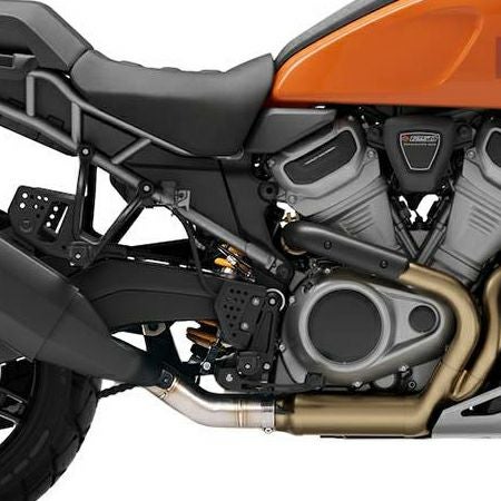 AKRAPOVIC ハーレー パンアメリカ用ステンレス・リンクエキゾースト