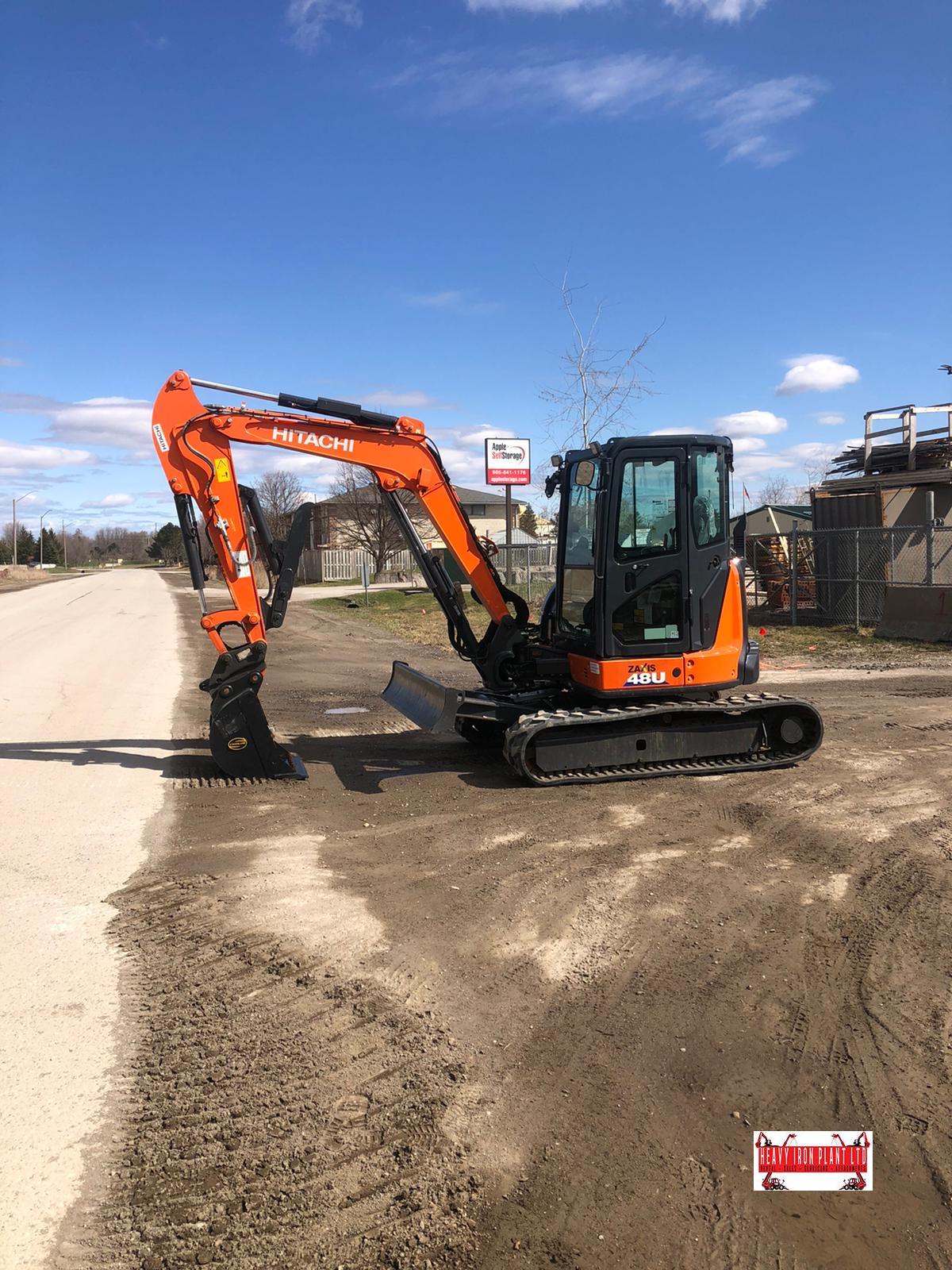 2019 HITACHI ZX48U-6CLR SWING BOOM – Heavy iron Plant