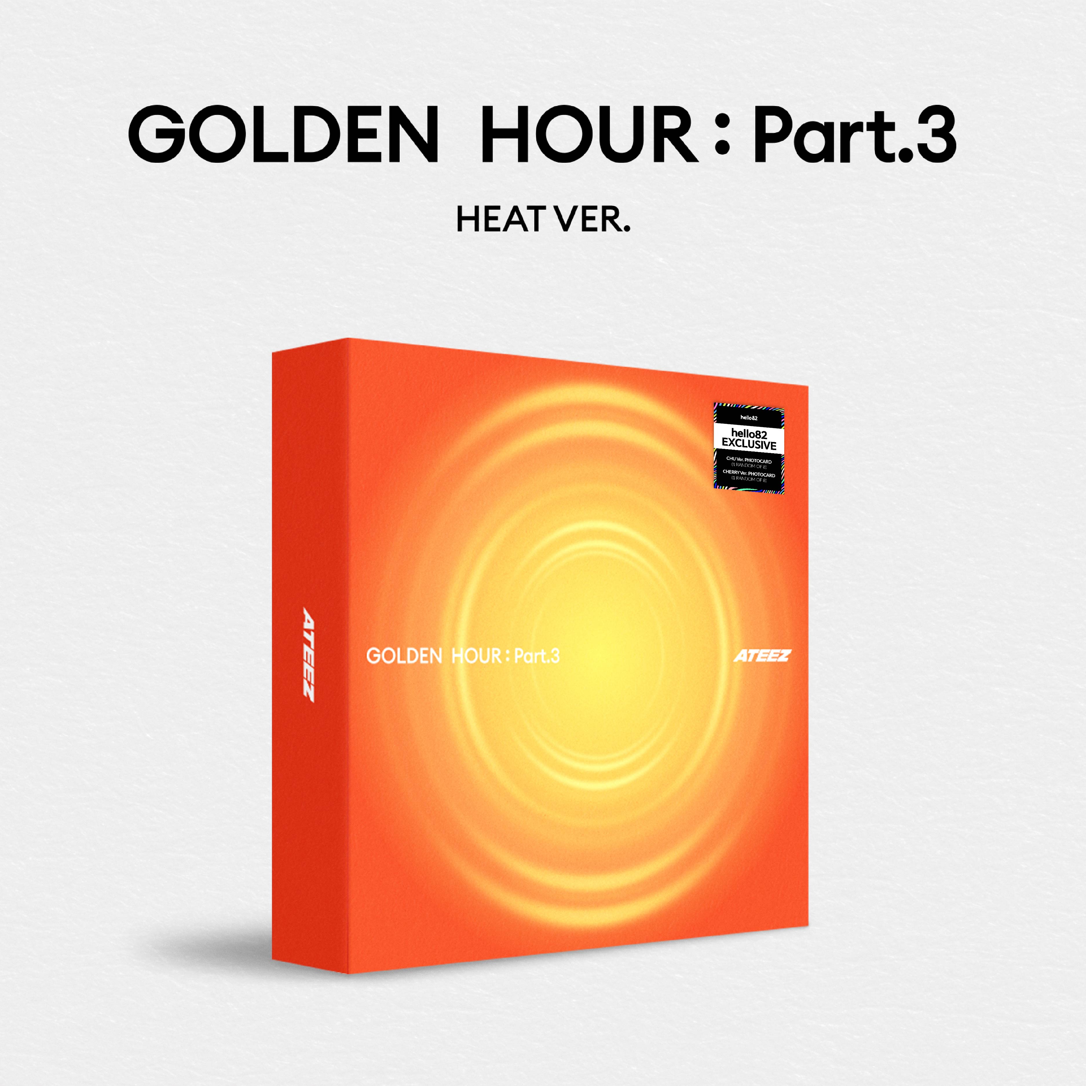 ATEEZ - GOLDEN HOUR : Part.3 - hello82 Exclusive – hello82.shop