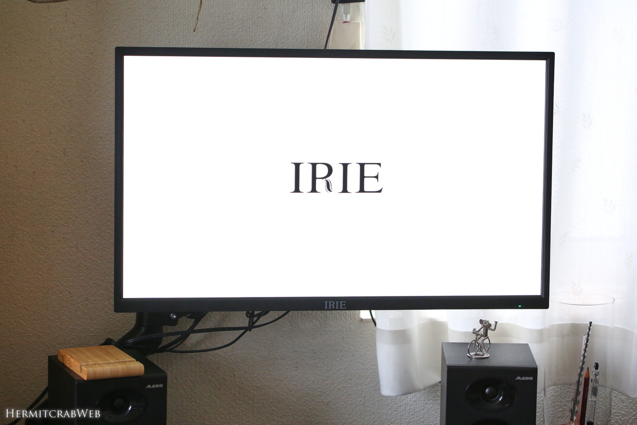 12年半ぶりにパソコン用モニタを買い替え。初めての4Kモニタ！【IRIE