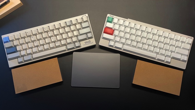 HHKB新色＆限定キーキャップを試してみた感想【キートップセット（雪