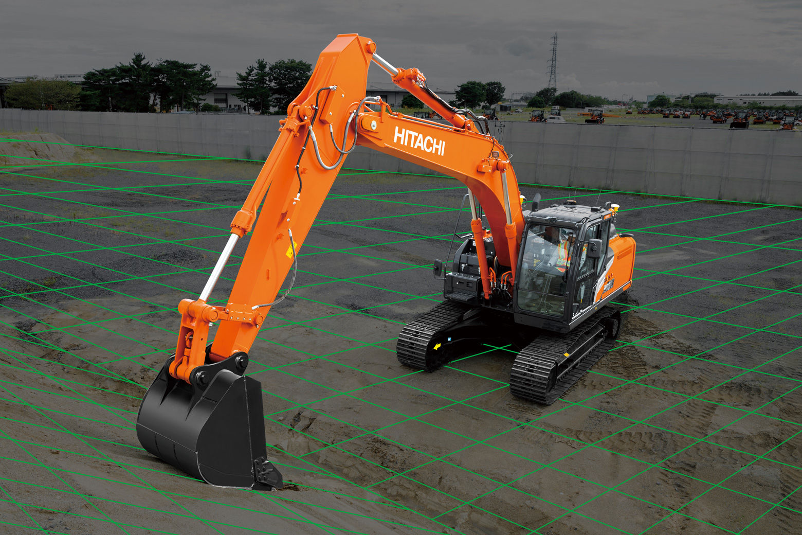 ICTショベル - 日立建機のICT施工