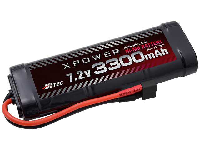 XPOWER Ni-MH 7.2V 3300mAh T型ディーンズコネクター | Hitec