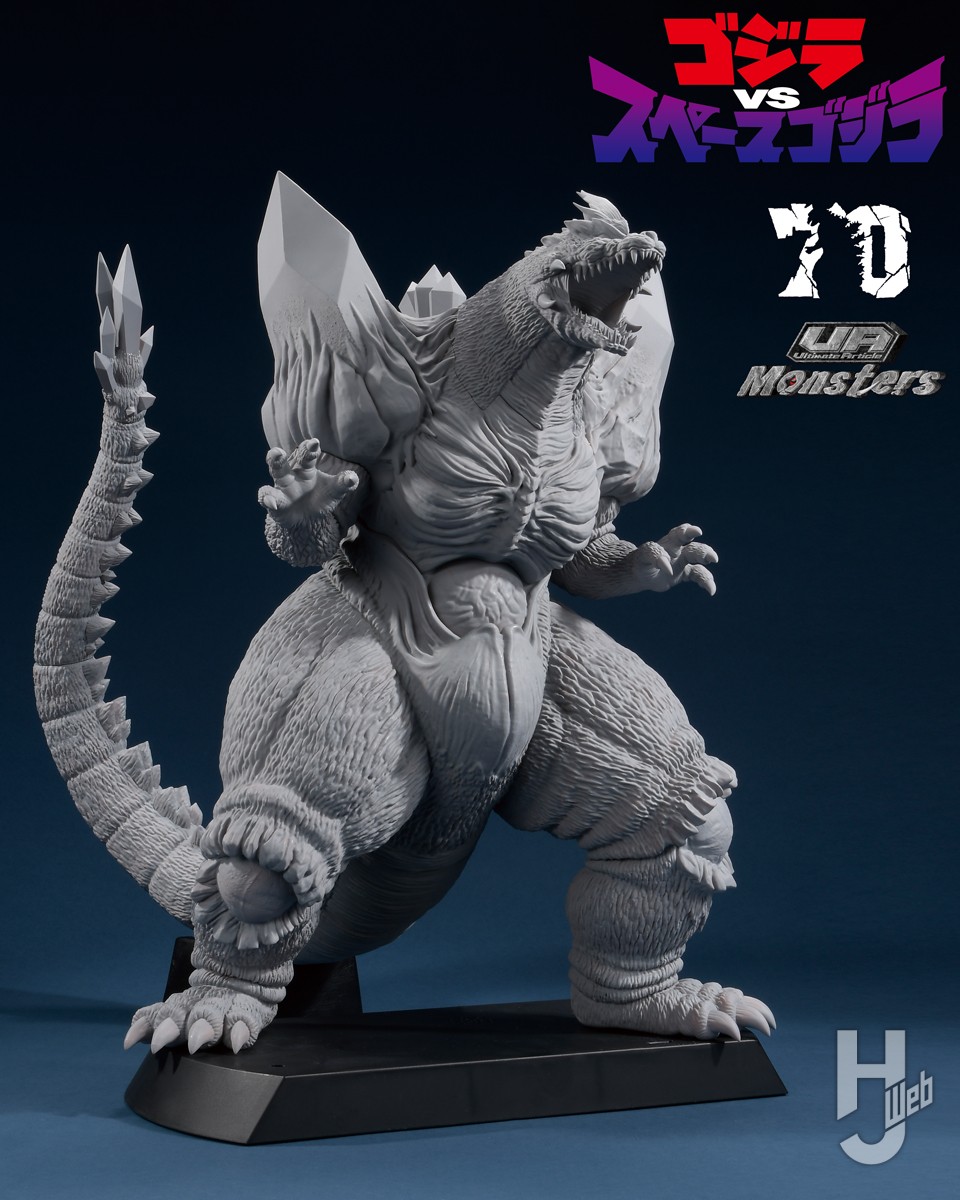 全高約36cm！ “破壊神”「スペースゴジラ」の原型を公開！シリーズ最大