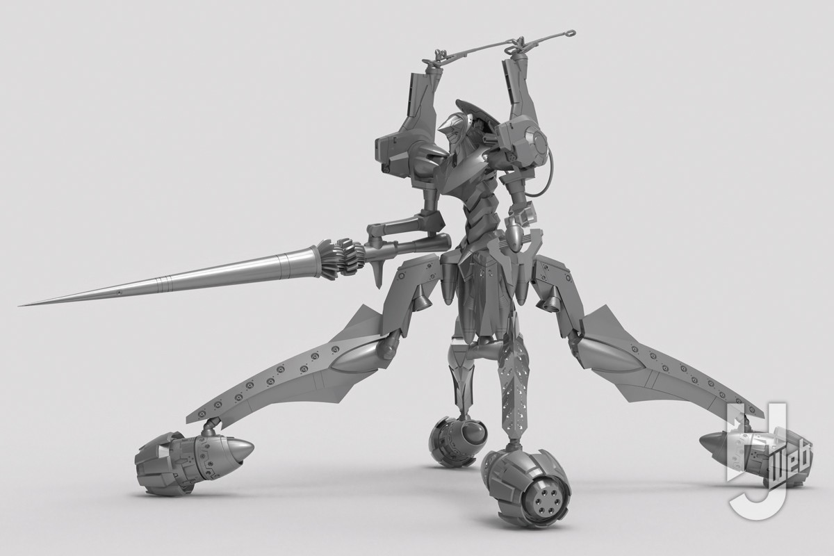 ARTPLA「エヴァンゲリオン仮設5号機」の開発状況をスクープ！開発用の