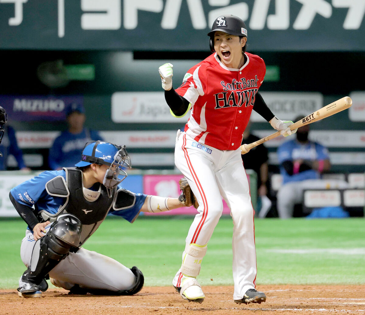 ソフトバンク】栗原陵矢が起死回生の同点弾でM7！「出したことのない