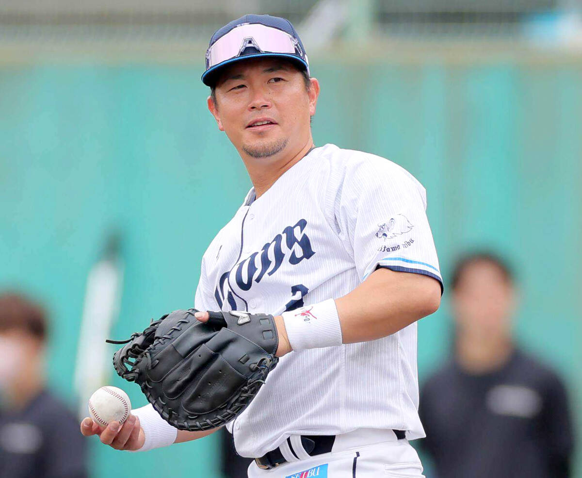 西武】岡田雅利氏が3軍野手コーチに就任「選手の成長が大事だと思う