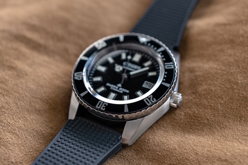 シチズン プロマスター メカニカル ダイバー200mを実機レビュー