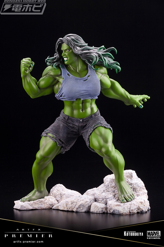 ハルク同等の力を持つ「シーハルク」がコトブキヤのARTFX PREMIER