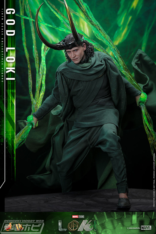 ドラマ『ロキ』より「ゴッド・ロキ」がホットトイズ最上位ブランドの