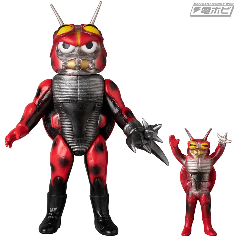 東映レトロソフビコレクションにデラックス版の「仮面ライダーV3」が