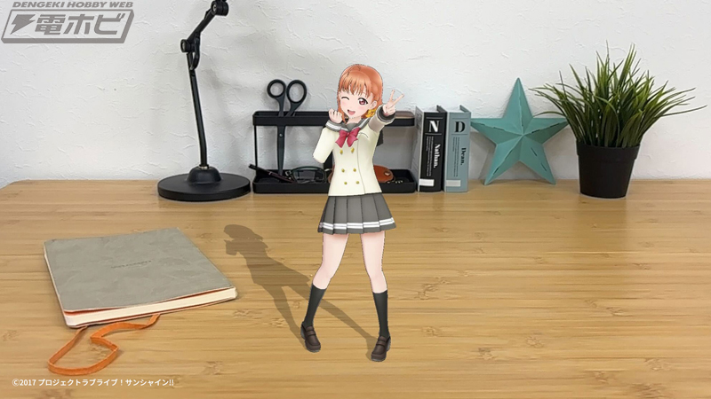 ラブライブ！サンシャイン!!』Aqoursのメンバーがデジタルフィギュア