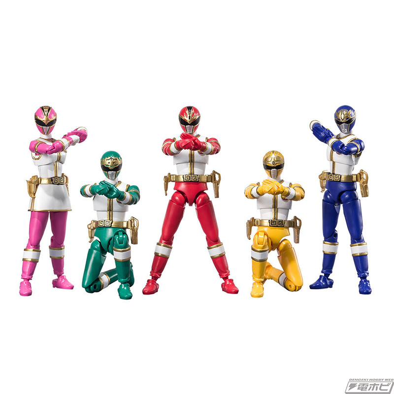 五星戦隊ダイレンジャー』が「SHODO SUPER」でアクションフィギュア化
