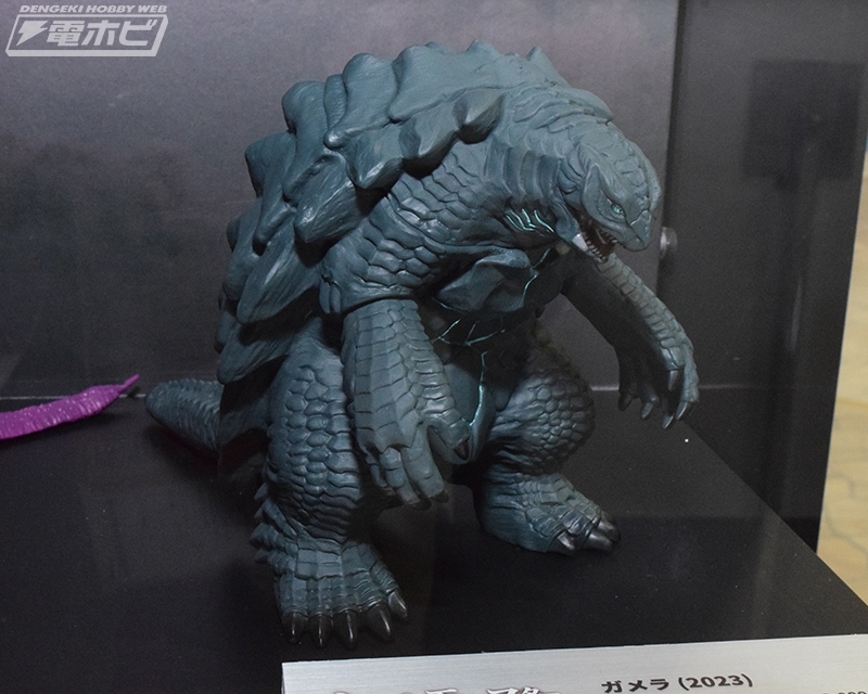 GAMERA -Rebirth-』S.H.MonsterArts ガメラ（2023）が展示！ムービー