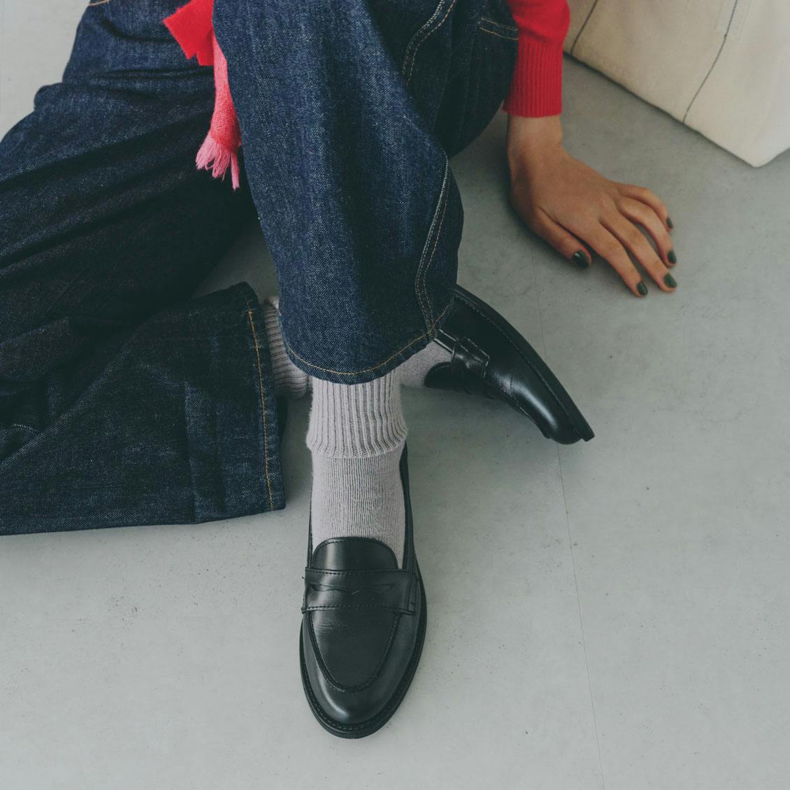 ENESS / エネス / コインローファー / ブラック・ブラウン（全6サイズ