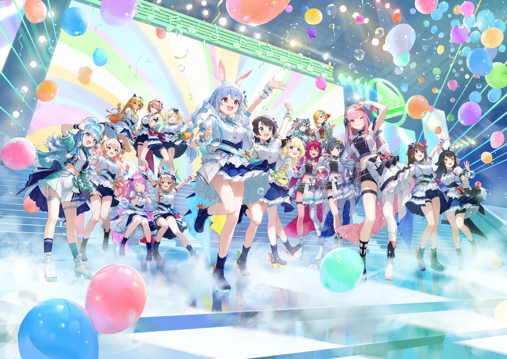 ホロライブ AZKi キービジュアル アクリルパネル 7thライブAZKi