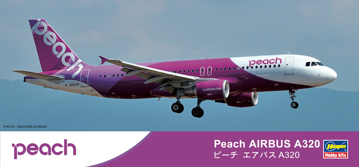 Hasegawa 1/200 Peach Aviation Airbus A320 10741 – Burbank's House
