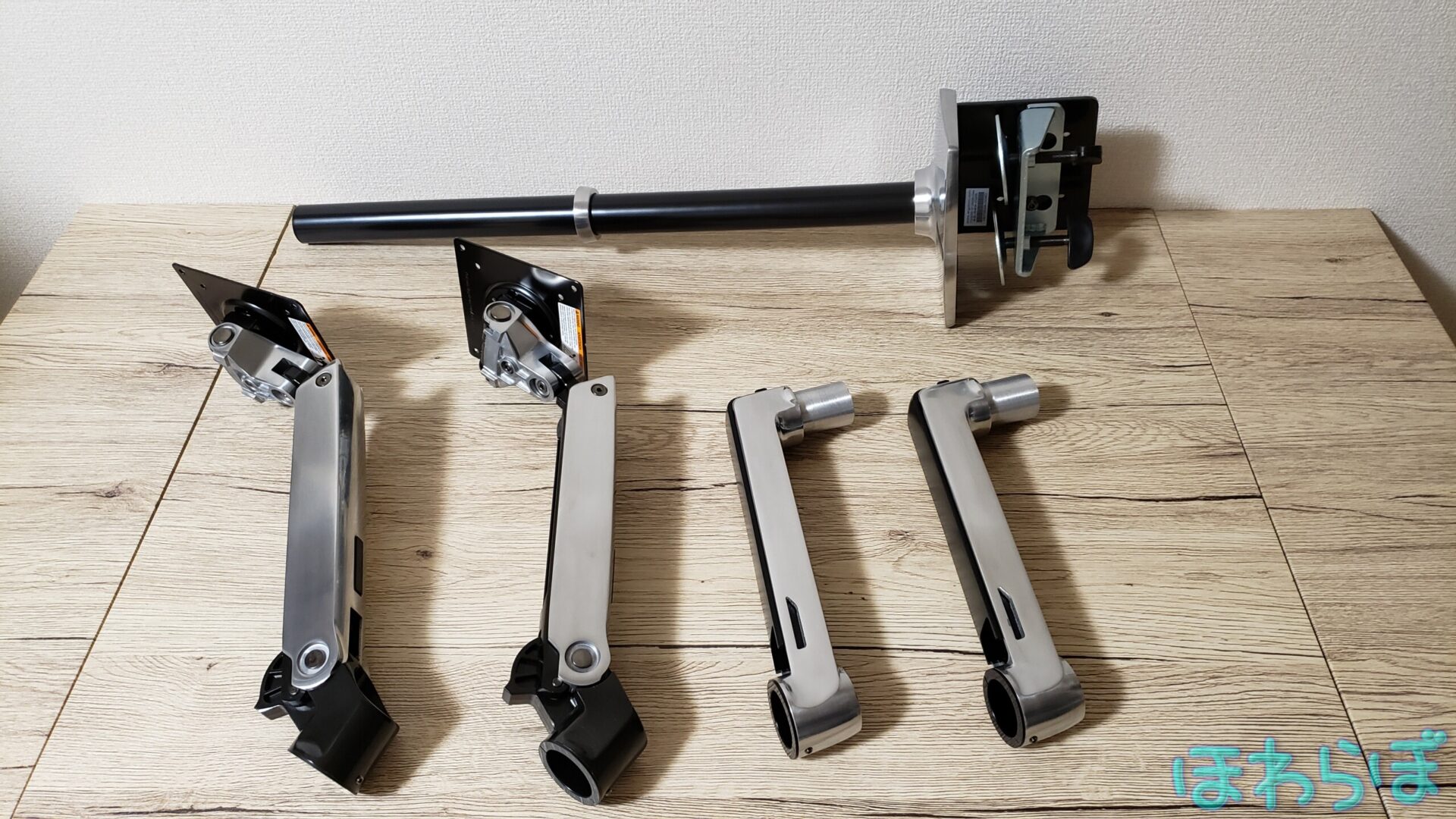 エルゴトロン】LX デスクマウント デュアル モニターアーム 長身ポール