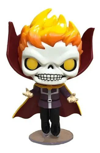 Funko Pop Doctor Strange Ghost Rider 412 Comic Con Detalle A