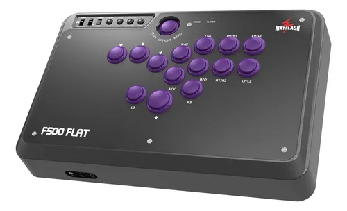 Mayflash F500 Flat Fight Stick Controlador De Arcade Com Tod