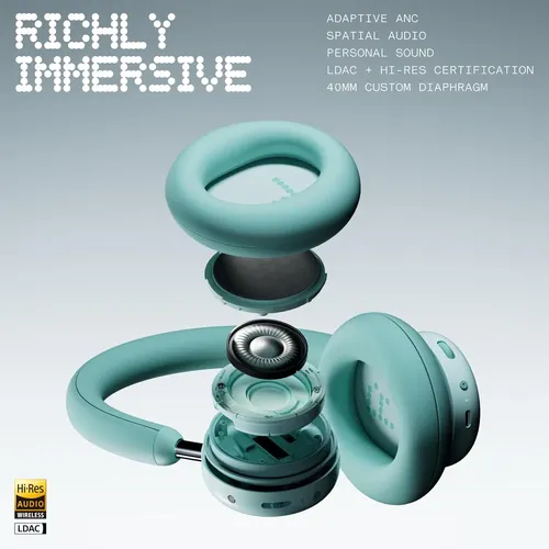 Cmf Nothing Headphone Pro Cancelamento Ativo De Ruído Cinzen