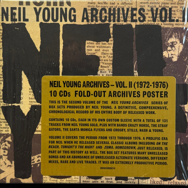 Neil Young – Neil Young Archives Vol. II (1972-1976) – Box Set
