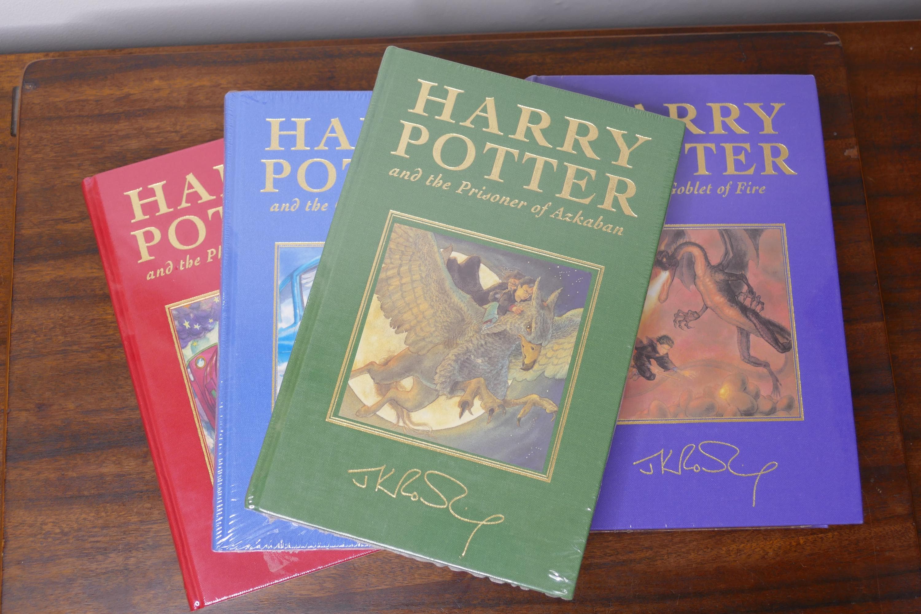 Sealed DELUXE EDITION Harry Potter Complete Set, Books 1-7 - UK