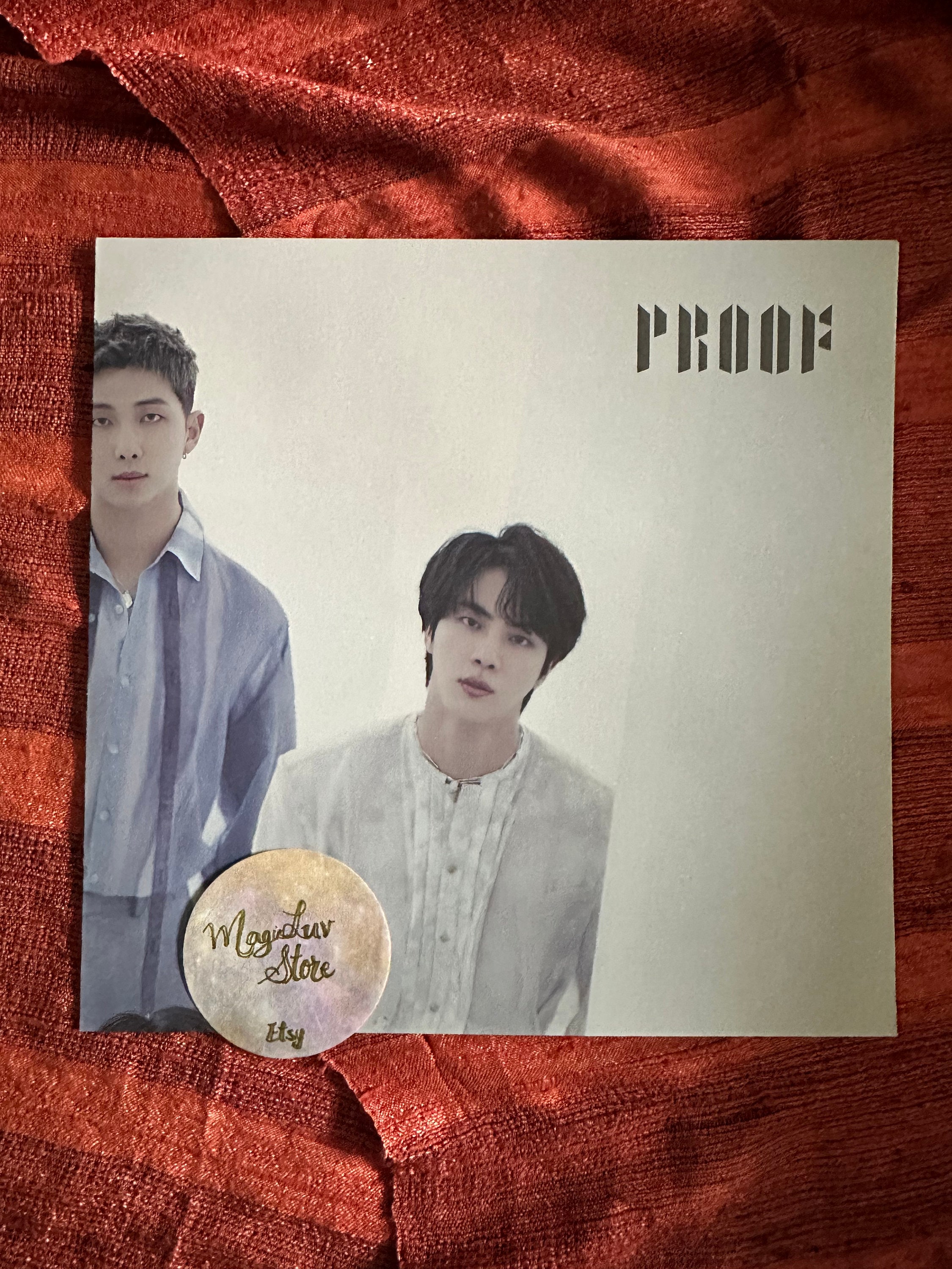 BTS Proof Collector's Edition - Member Inclusion Set - Etsy