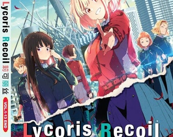 DVD Anime Lycoris Recoil 莉可麗絲 Vol.1-13 End English Version
