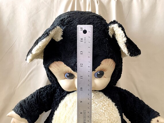 17” Large Stuffed Chubby Tubby Bear With Vinyl Plastic Face by