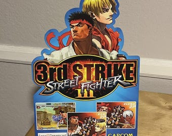 ストリートファイターIII サードストライク ポスター - Etsy 日本