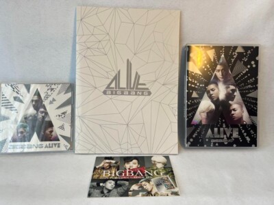 BIGBANG ALIVE Album CD+2DVD+58P PHOTO BOOK Limited Edition from