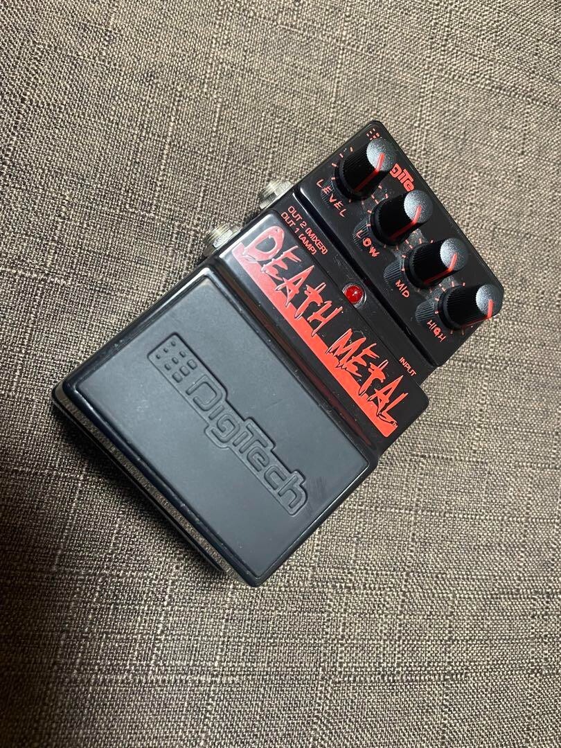 Digitech Death Metal Distortion Guitar Effect Pedal Very Good GP