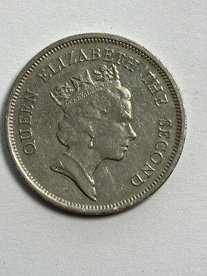 1990 Hong Kong Queen Elizabeth The Second One Dollar Coin | eBay
