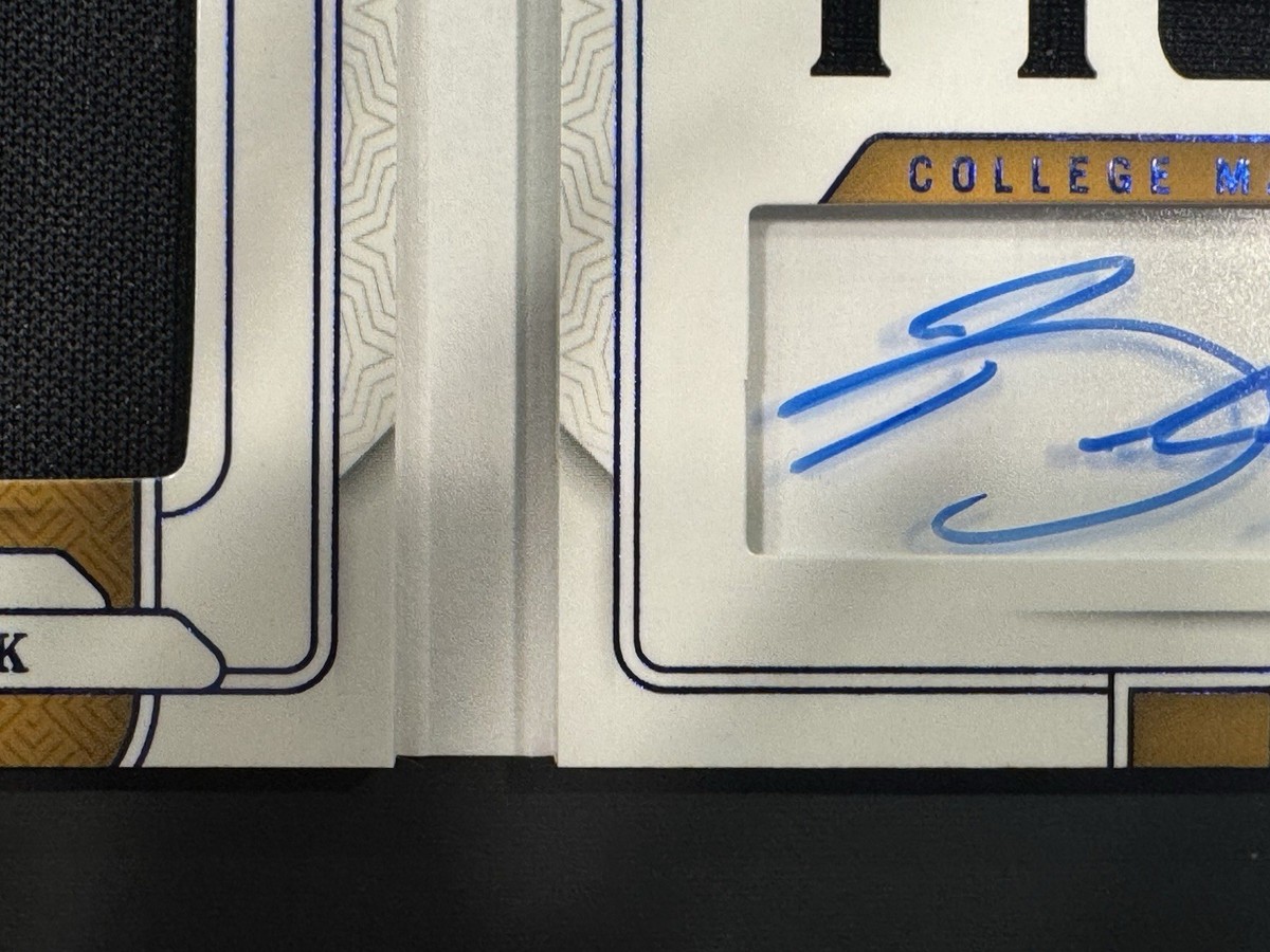 Brady Cook 2025 Panini National Treasures Rookie Patch AUTO