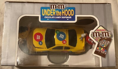 M&M's Under The Hood Car Candy Dispenser Yellow Limited Edition | eBay