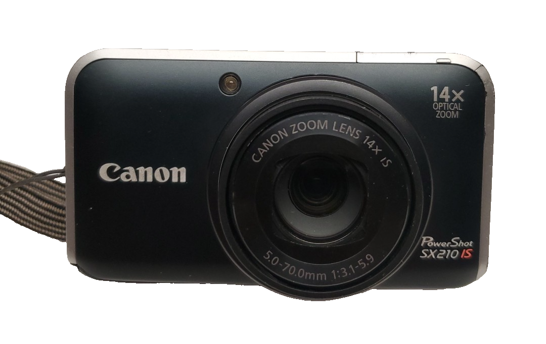Canon PowerShot SX210 IS Digital Camera 14X Optical Zoom Battery
