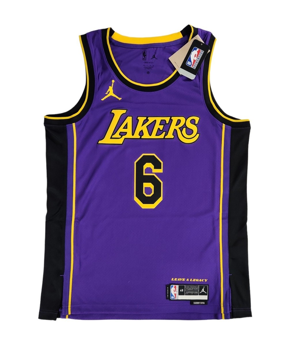 Nike Lakers LeBron James Statement Edition 2022/23 Jersey Men's